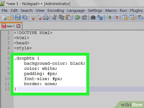 w3schools menu a tendina.